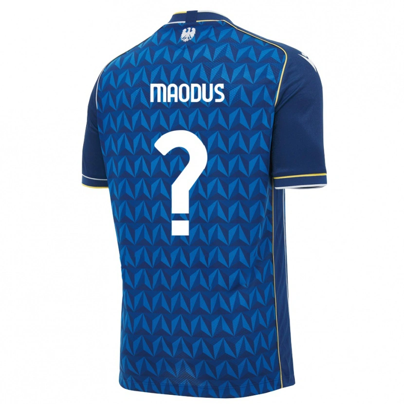 Danxen Dames Aleksa Maodus #0 Koninklijk Blauw Wit Blauw Uitshirt Uittenue 2026/27 T-Shirt