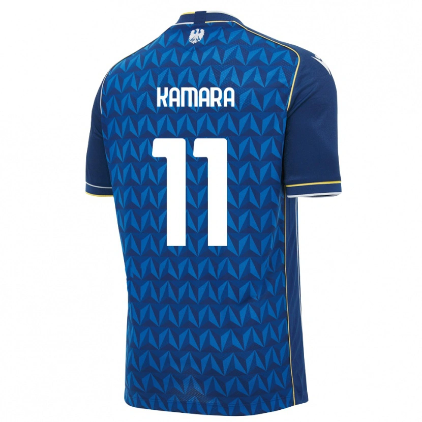 Danxen Dames Hassane Kamara #11 Koninklijk Blauw Wit Blauw Uitshirt Uittenue 2026/27 T-Shirt