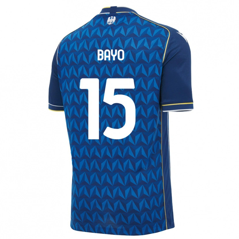 Danxen Dames Vakoun Bayo #15 Koninklijk Blauw Wit Blauw Uitshirt Uittenue 2026/27 T-Shirt