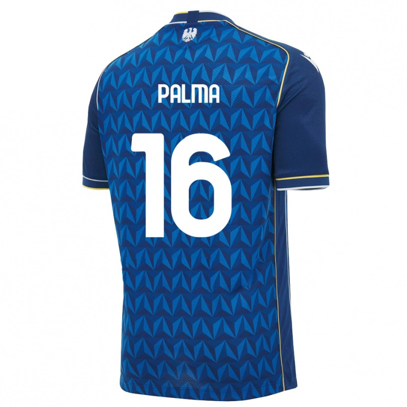 Danxen Dames Matteo Palma #16 Koninklijk Blauw Wit Blauw Uitshirt Uittenue 2026/27 T-Shirt