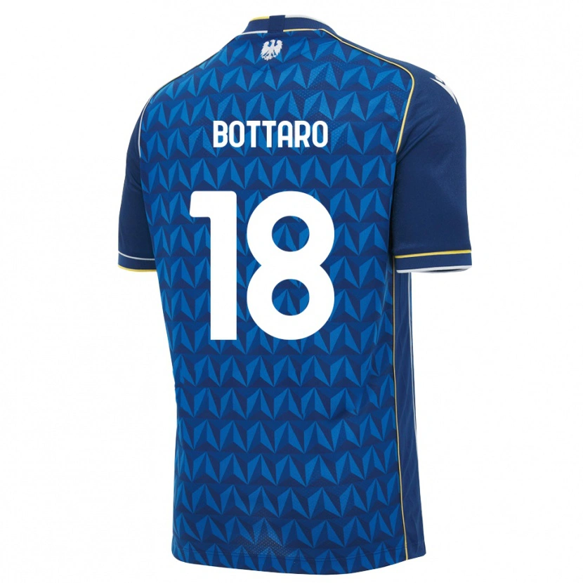 Danxen Dames Leonardo Bottaro #18 Koninklijk Blauw Wit Blauw Uitshirt Uittenue 2026/27 T-Shirt