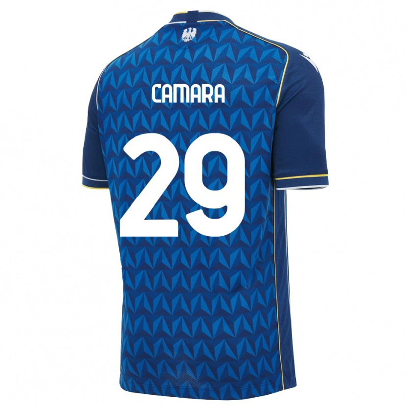 Danxen Dames Abdoulaye Camara #29 Koninklijk Blauw Wit Blauw Uitshirt Uittenue 2026/27 T-Shirt