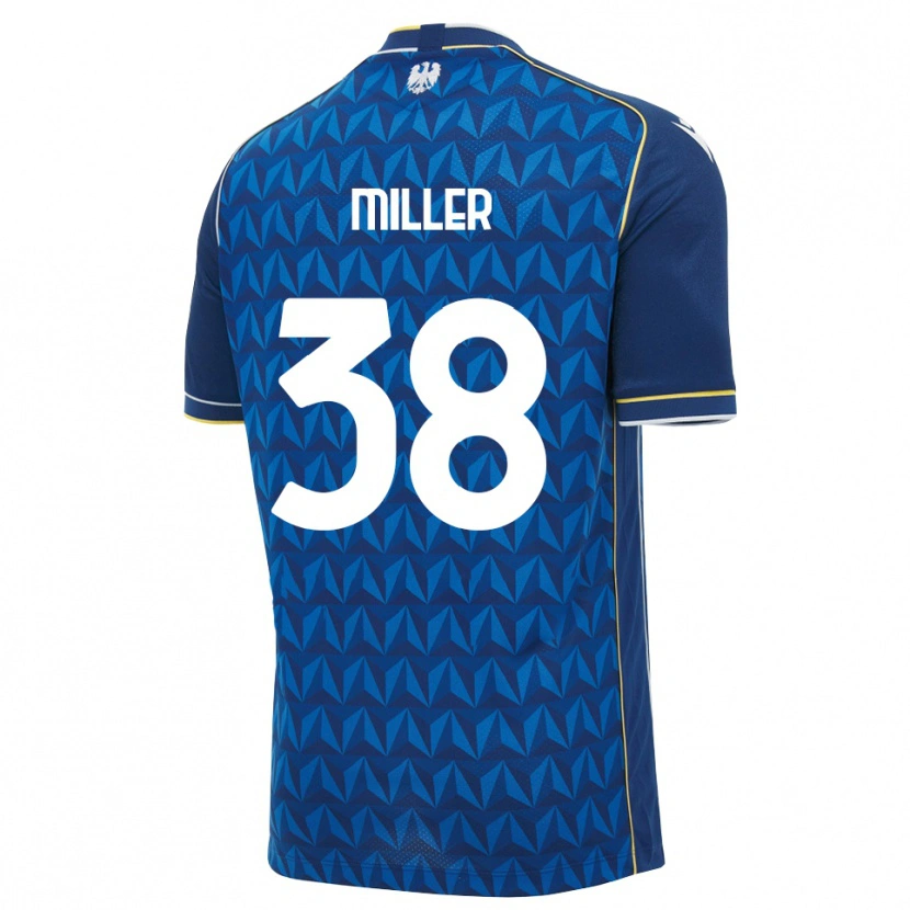 Danxen Dames Lennon Miller #38 Koninklijk Blauw Wit Blauw Uitshirt Uittenue 2026/27 T-Shirt