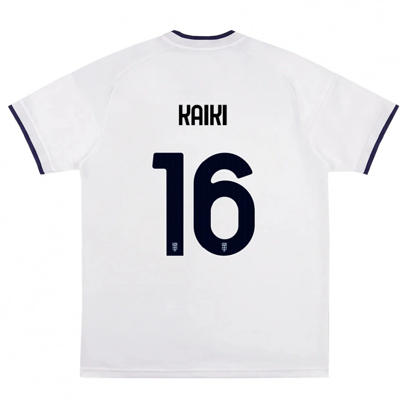 Danxen Dames Kaiki Bruno Da Silva #16 Wit Rood Koninklijk Blauw Uitshirt Uittenue 2026/27 T-Shirt