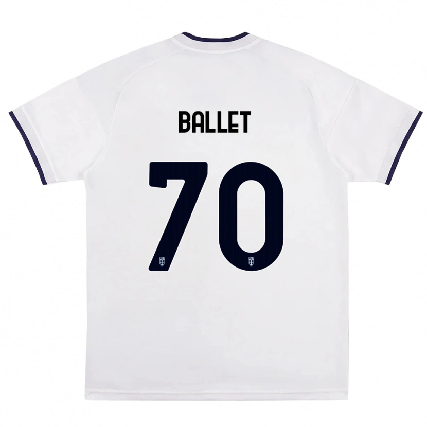Danxen Dames Samuel Ballet #70 Wit Rood Koninklijk Blauw Uitshirt Uittenue 2026/27 T-Shirt