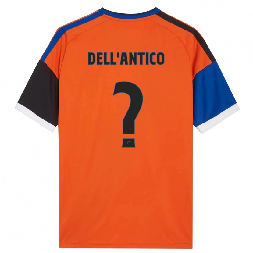 Danxen Dames Lapo Dell'antico #0 Oranje Blauw Zwart Wit Uitshirt Uittenue 2026/27 T-Shirt