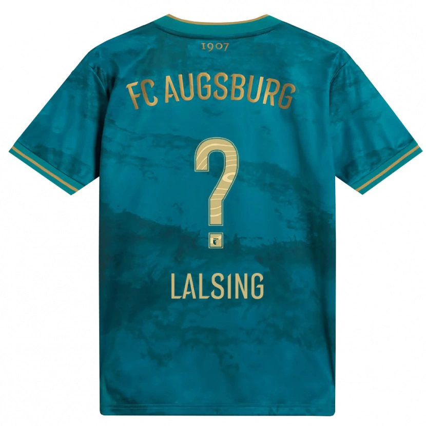 Danxen Dames Quentin Lalsing #0 Groen Bruin Uitshirt Uittenue 2026/27 T-Shirt