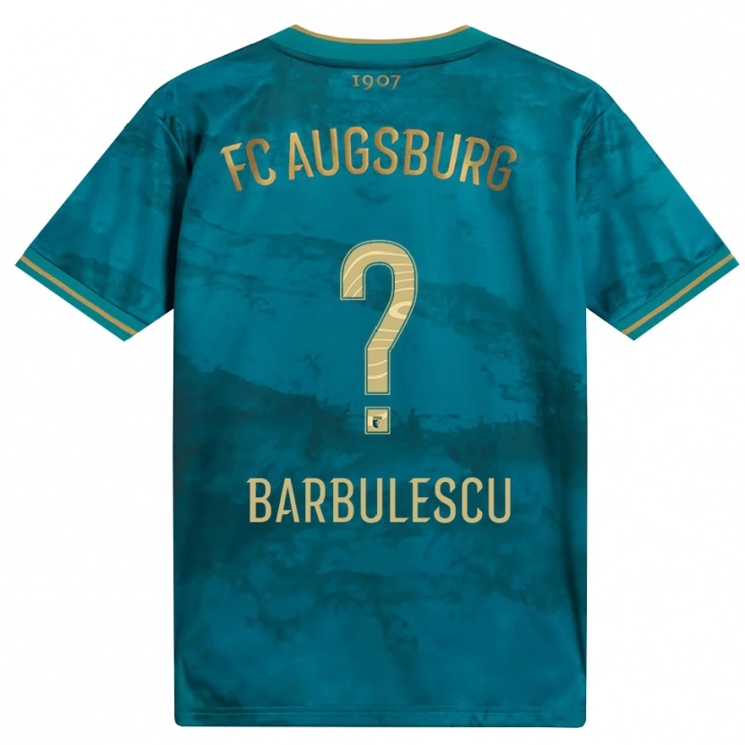 Danxen Dames Luca Bărbulescu #0 Groen Bruin Uitshirt Uittenue 2026/27 T-Shirt