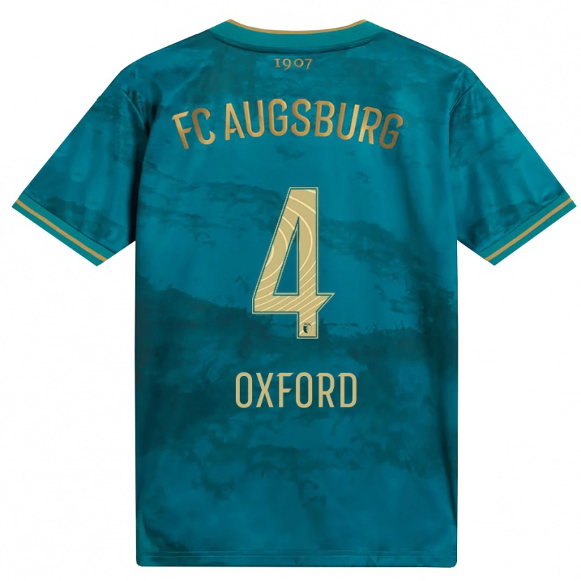 Danxen Dames Reece Oxford #4 Groen Bruin Uitshirt Uittenue 2026/27 T-Shirt