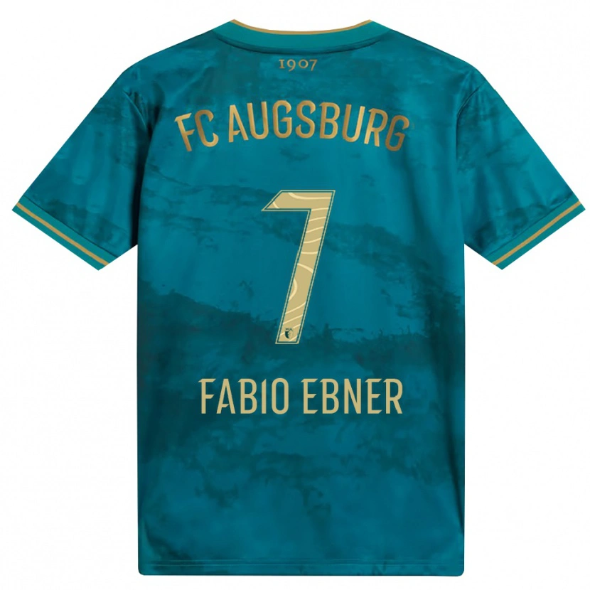 Danxen Dames Fabio Ebner #7 Groen Bruin Uitshirt Uittenue 2026/27 T-Shirt
