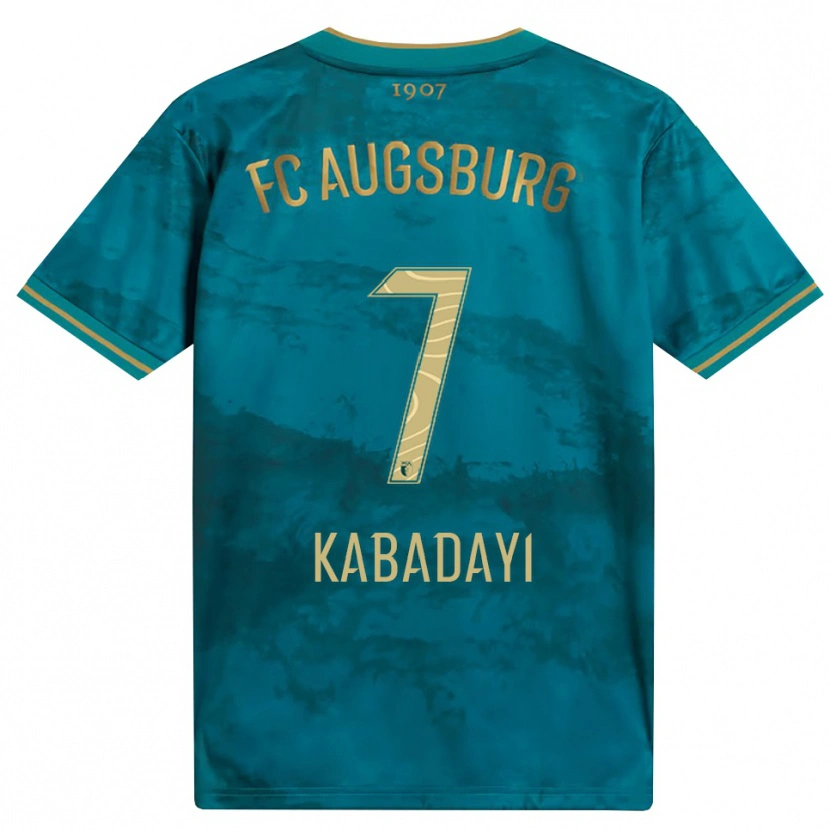 Danxen Dames Yusuf Kabadayi #7 Groen Bruin Uitshirt Uittenue 2026/27 T-Shirt