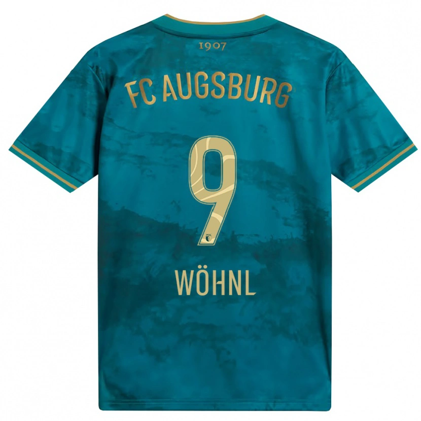 Danxen Dames Tobias Wöhnl #9 Groen Bruin Uitshirt Uittenue 2026/27 T-Shirt