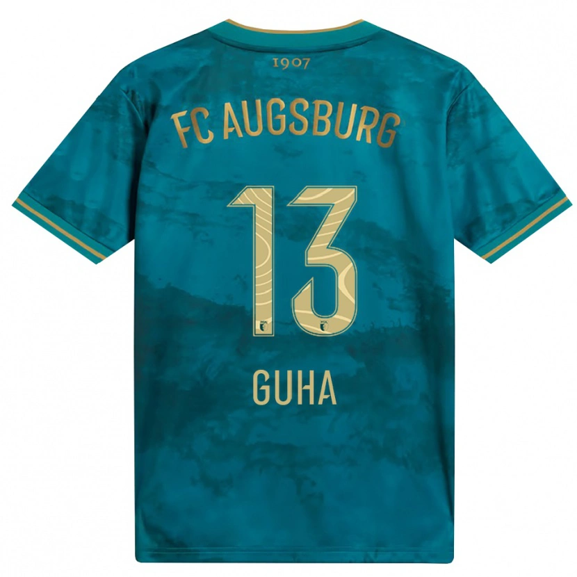 Danxen Dames Felix Guha #13 Groen Bruin Uitshirt Uittenue 2026/27 T-Shirt