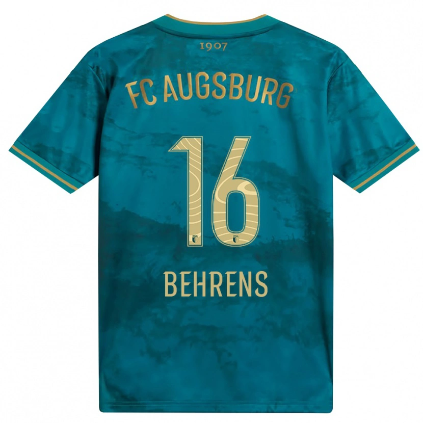 Danxen Dames Hennes Behrens #16 Groen Bruin Uitshirt Uittenue 2026/27 T-Shirt