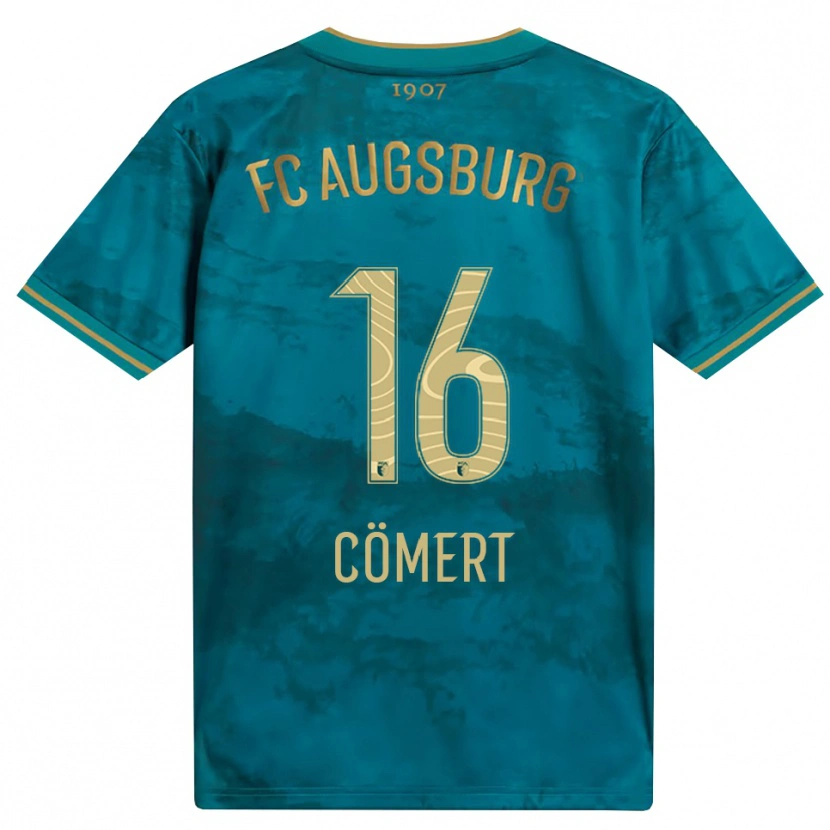 Danxen Dames Devin Cömert #16 Groen Bruin Uitshirt Uittenue 2026/27 T-Shirt
