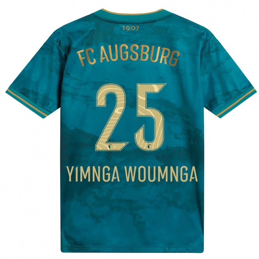 Danxen Dames Batkam Yimnga Woumnga #25 Groen Bruin Uitshirt Uittenue 2026/27 T-Shirt