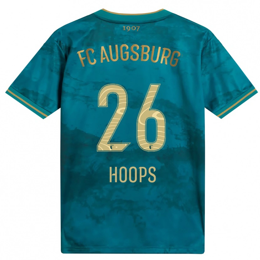 Danxen Dames Tim Hoops #26 Groen Bruin Uitshirt Uittenue 2026/27 T-Shirt