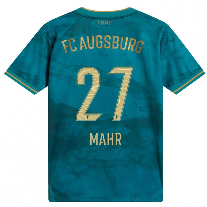 Danxen Dames Leonard Mahr #27 Groen Bruin Uitshirt Uittenue 2026/27 T-Shirt