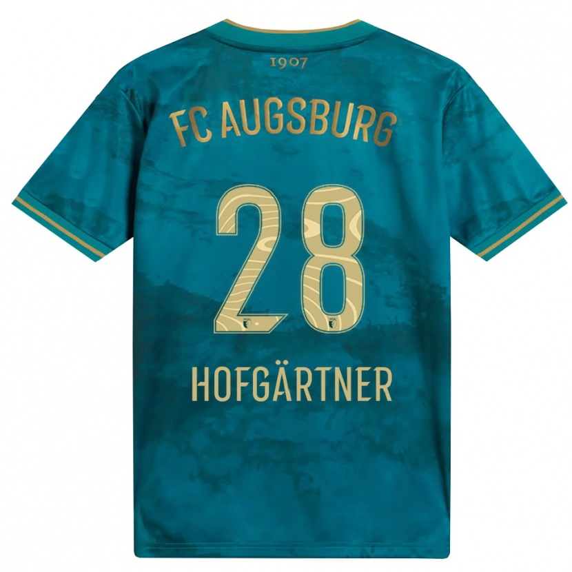 Danxen Dames Hendrik Hofgärtner #28 Groen Bruin Uitshirt Uittenue 2026/27 T-Shirt