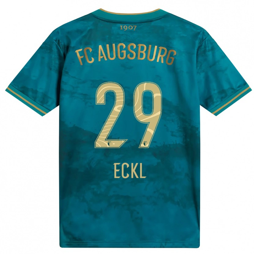Danxen Dames Florian Eckl #29 Groen Bruin Uitshirt Uittenue 2026/27 T-Shirt