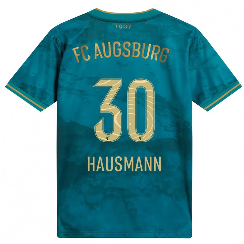 Danxen Dames Daniel Hausmann #30 Groen Bruin Uitshirt Uittenue 2026/27 T-Shirt