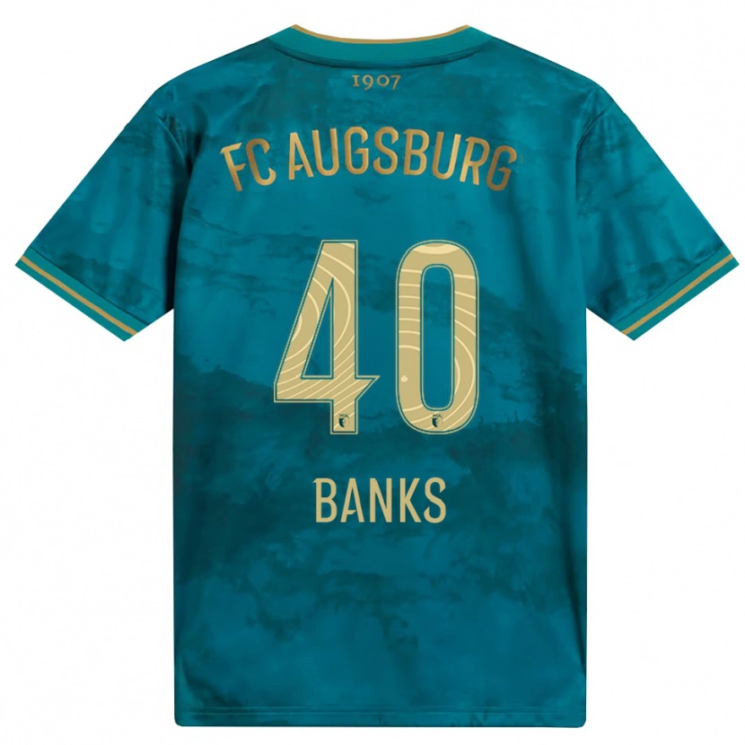 Danxen Dames Noahkai Banks #40 Groen Bruin Uitshirt Uittenue 2026/27 T-Shirt