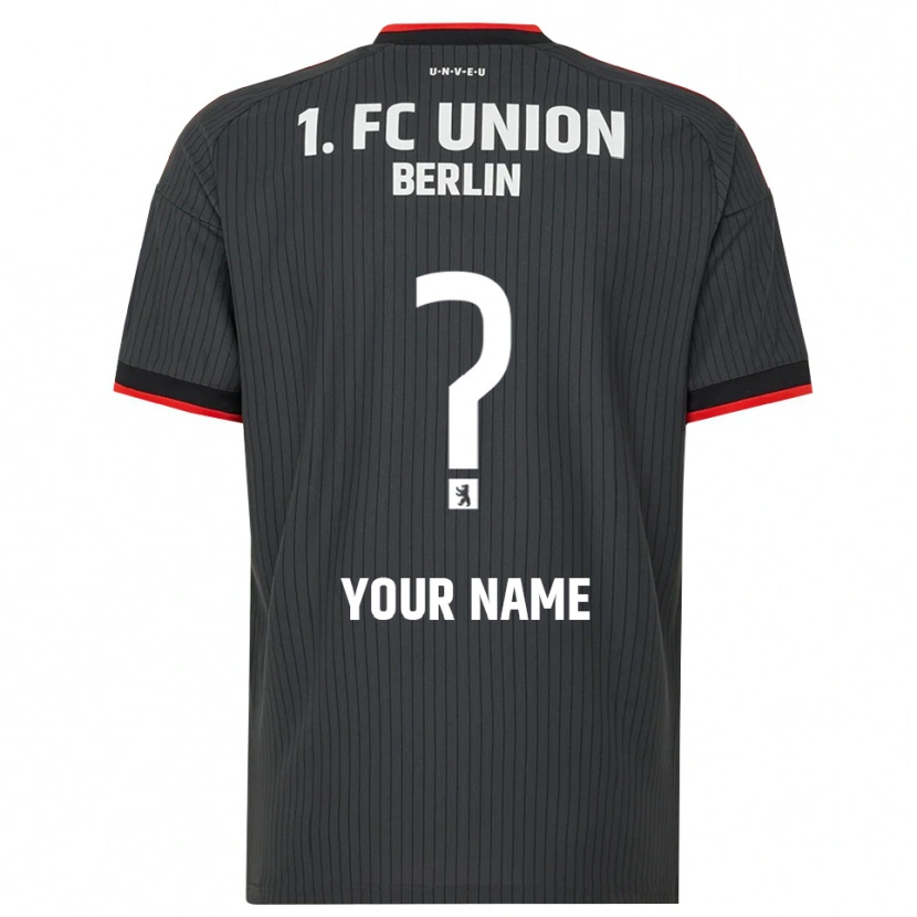 Danxen Dames Uw Naam #0 Zwart Wit Rood Uitshirt Uittenue 2026/27 T-Shirt