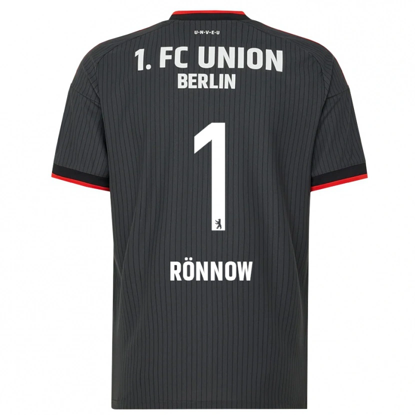 Danxen Dames Frederik Rönnow #1 Zwart Wit Rood Uitshirt Uittenue 2026/27 T-Shirt