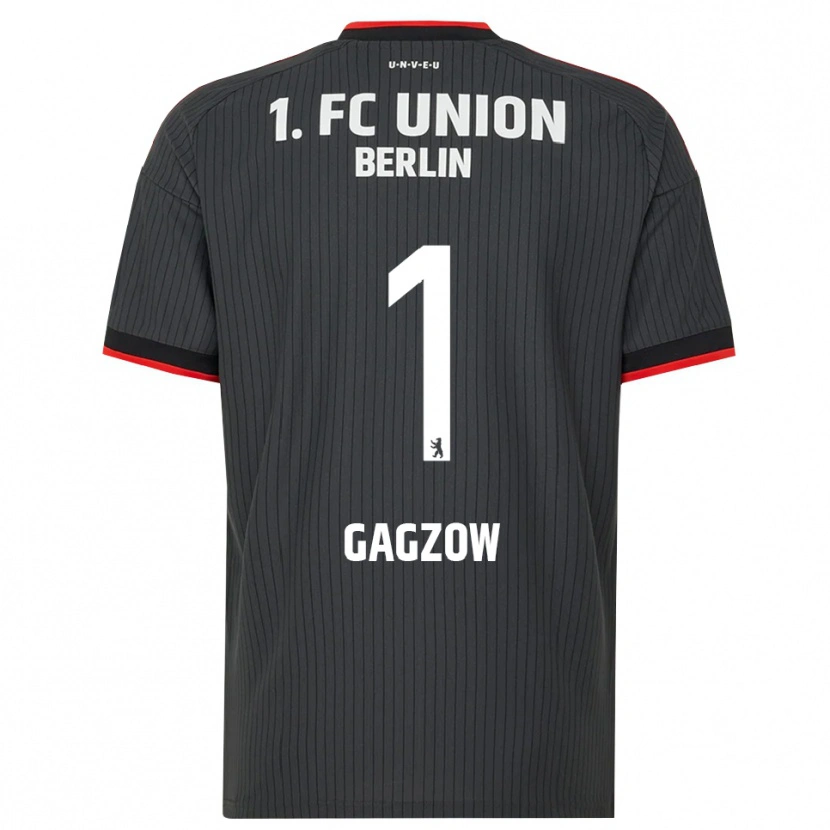 Danxen Dames Fritz Gagzow #1 Zwart Wit Rood Uitshirt Uittenue 2026/27 T-Shirt