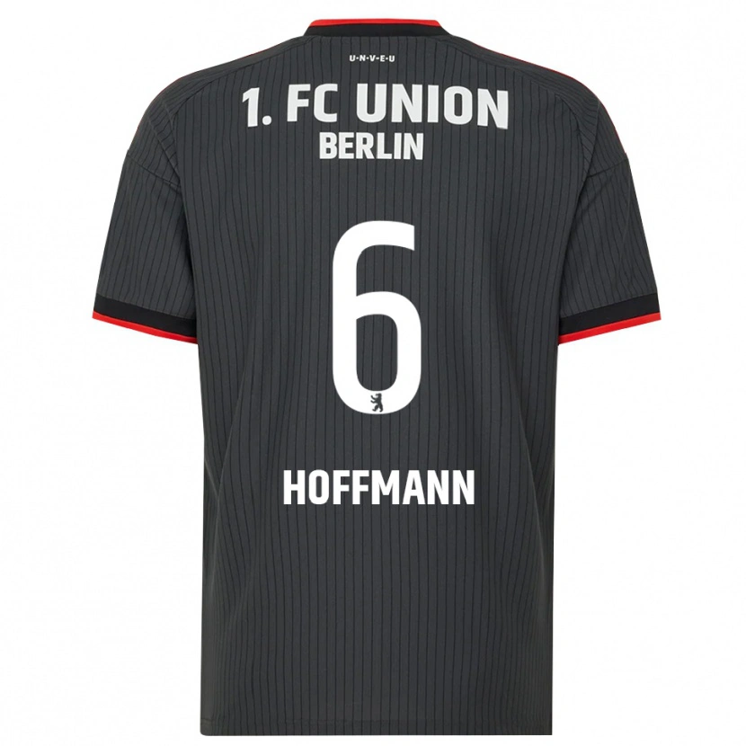 Danxen Dames Finn Hoffmann #6 Zwart Wit Rood Uitshirt Uittenue 2026/27 T-Shirt