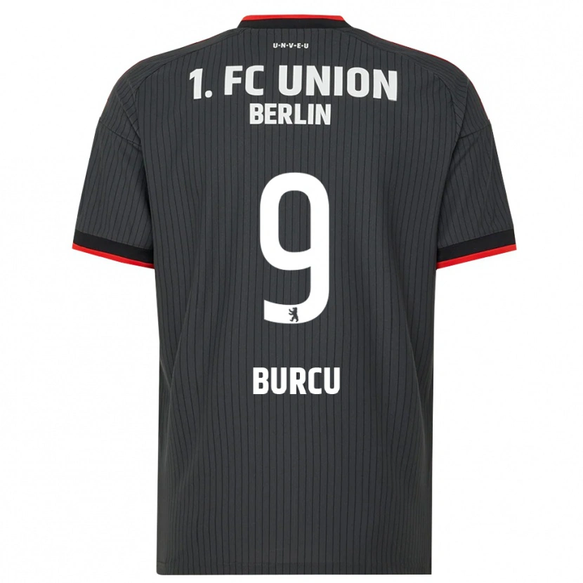 Danxen Dames Livan Burcu #9 Zwart Wit Rood Uitshirt Uittenue 2026/27 T-Shirt