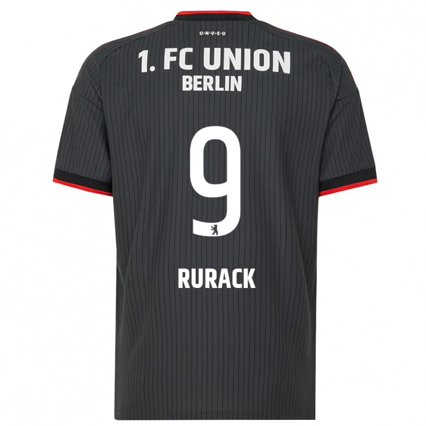 Danxen Dames Zita Rurack #9 Zwart Wit Rood Uitshirt Uittenue 2026/27 T-Shirt