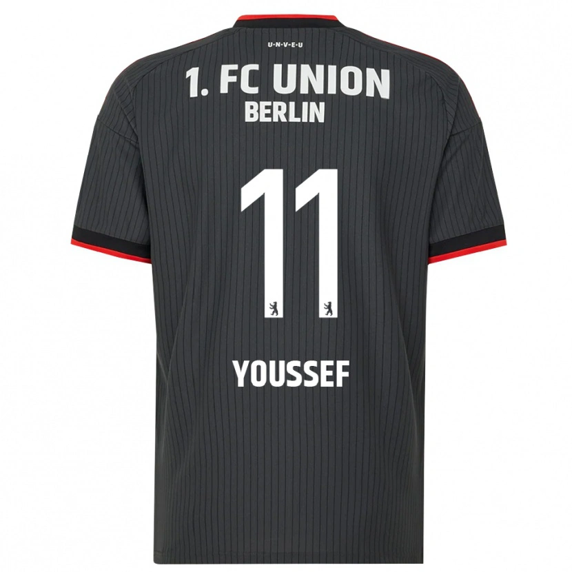Danxen Dames Nour Youssef #11 Zwart Wit Rood Uitshirt Uittenue 2026/27 T-Shirt