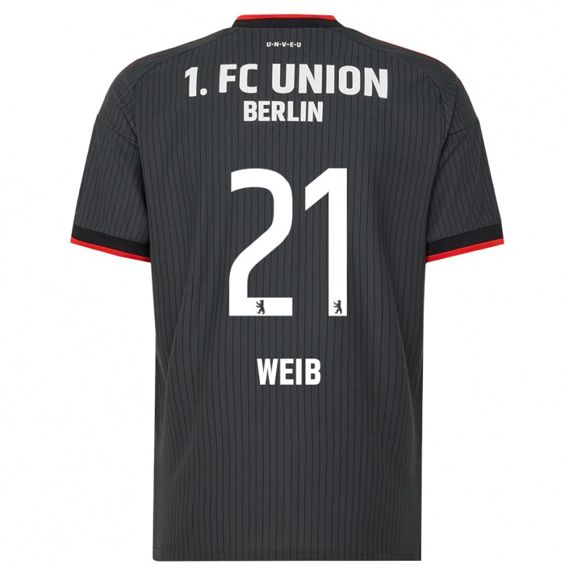 Danxen Dames Anna Weiß #21 Zwart Wit Rood Uitshirt Uittenue 2026/27 T-Shirt