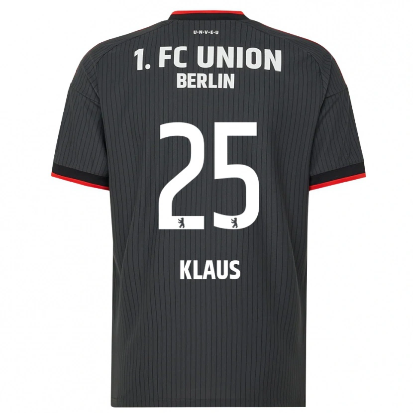 Danxen Dames Carl Klaus #25 Zwart Wit Rood Uitshirt Uittenue 2026/27 T-Shirt