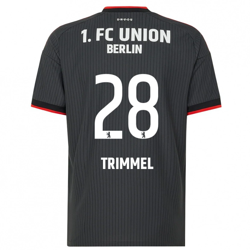 Danxen Dames Christopher Trimmel #28 Zwart Wit Rood Uitshirt Uittenue 2026/27 T-Shirt
