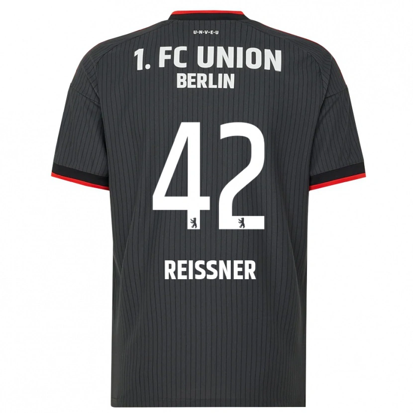 Danxen Dames Naika Reissner #42 Zwart Wit Rood Uitshirt Uittenue 2026/27 T-Shirt