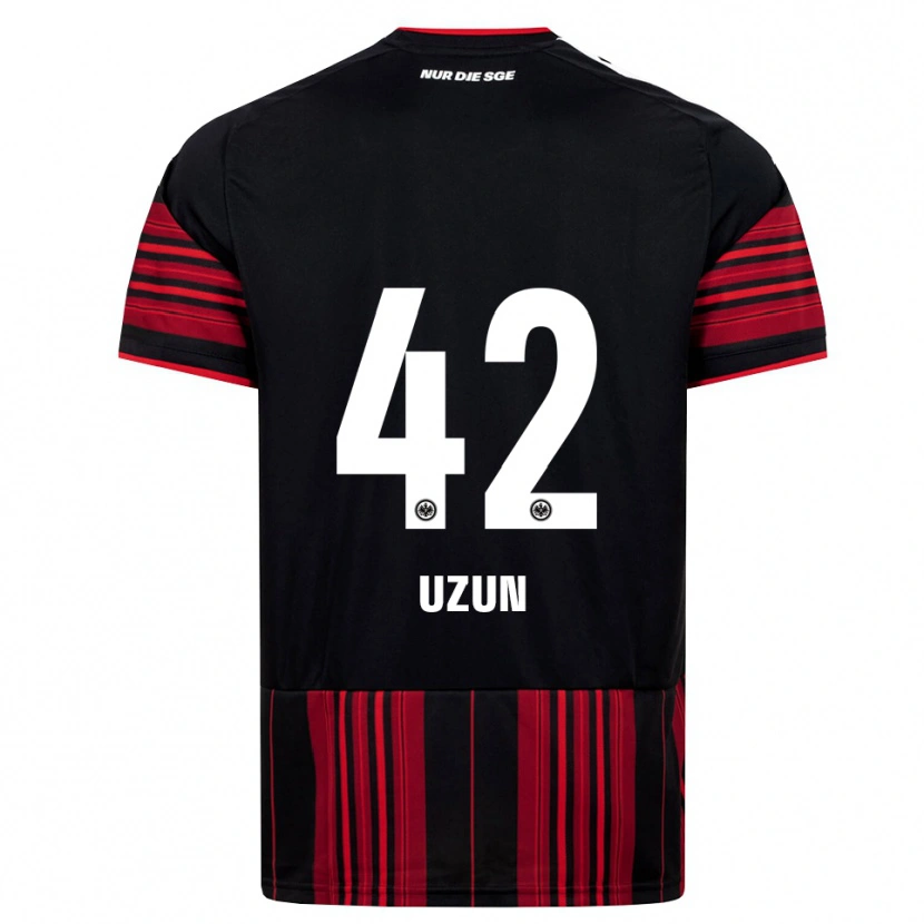Danxen Kinderen Can Uzun #42 Zwart Rood Wit Thuisshirt Thuistenue 2026/27 T-Shirt