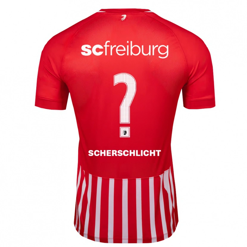 Danxen Kinderen Mio Scherschlicht #0 Rood Wit Zwart Thuisshirt Thuistenue 2026/27 T-Shirt