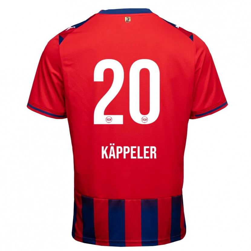 Danxen Kinderen Lina Käppeler #20 Koninklijk Blauw Wit Rood Thuisshirt Thuistenue 2026/27 T-Shirt