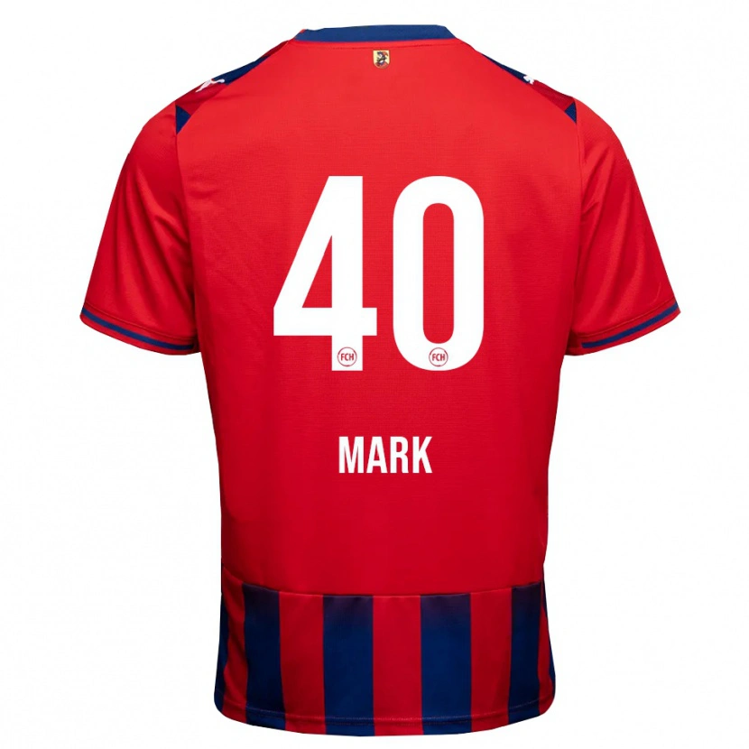 Danxen Kinderen Felix Mark #40 Koninklijk Blauw Wit Rood Thuisshirt Thuistenue 2026/27 T-Shirt