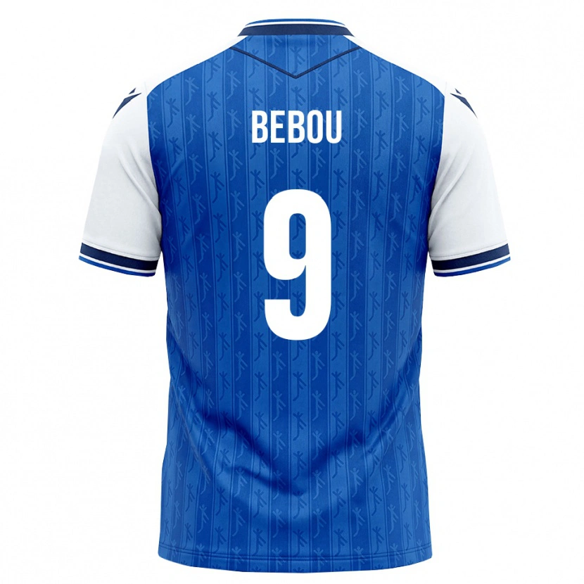 Danxen Kinderen Ihlas Bebou #9 Koninklijk Blauw Wit Thuisshirt Thuistenue 2026/27 T-Shirt