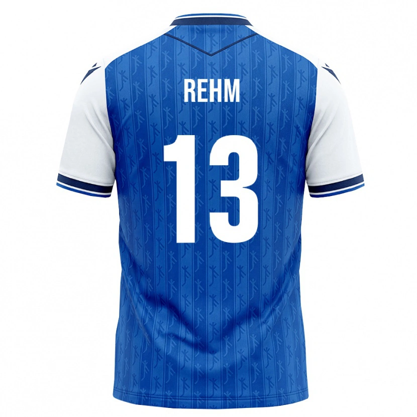 Danxen Kinderen Louis Rehm #13 Koninklijk Blauw Wit Thuisshirt Thuistenue 2026/27 T-Shirt