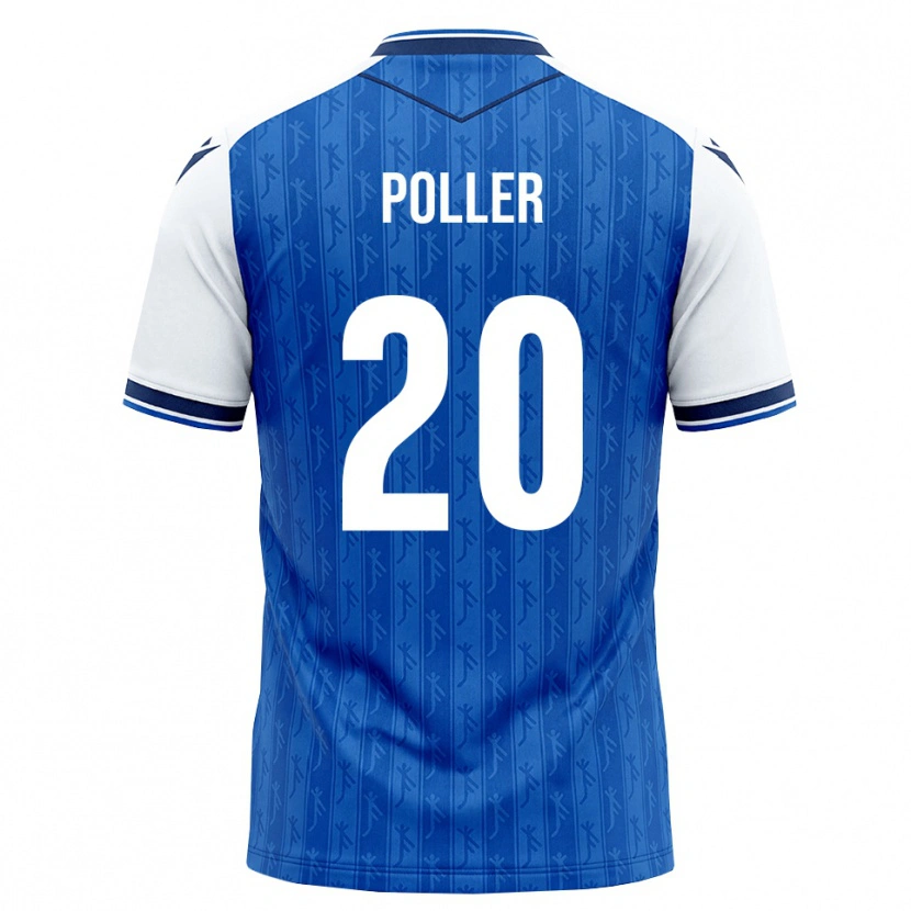 Danxen Kinderen Tiago Poller #20 Koninklijk Blauw Wit Thuisshirt Thuistenue 2026/27 T-Shirt