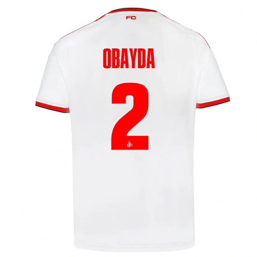 Danxen Kinderen Yazan Obayda #2 Wit Rood Zwart Thuisshirt Thuistenue 2026/27 T-Shirt