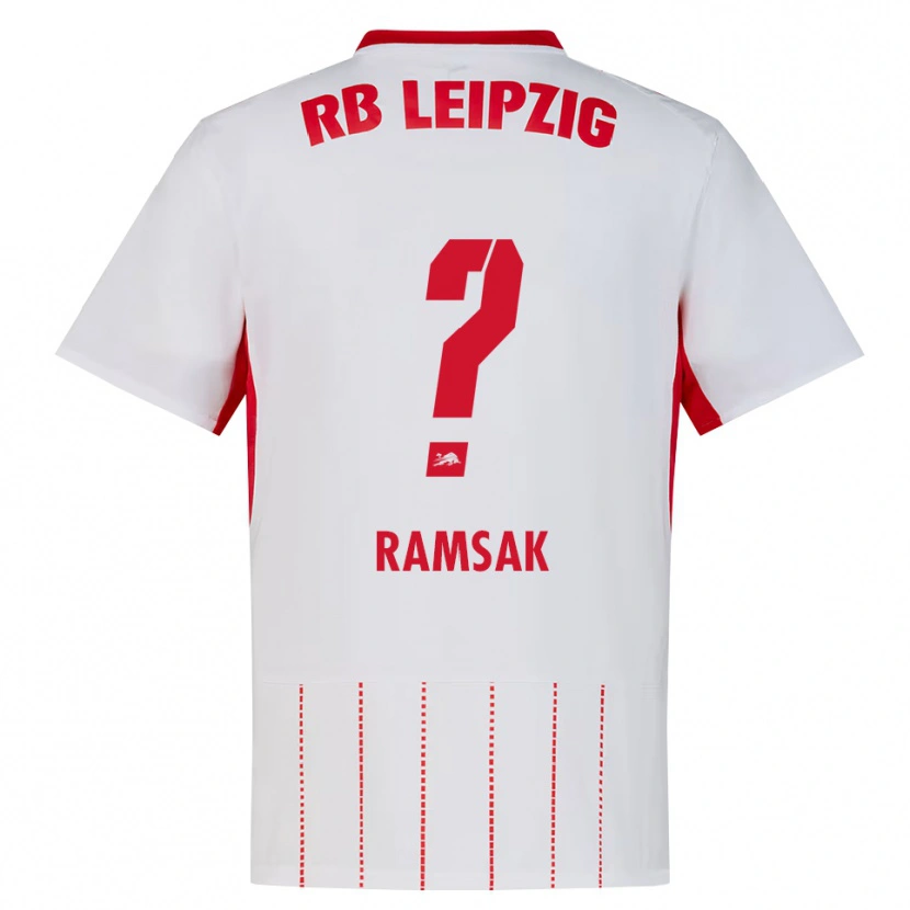 Danxen Kinderen Robert Ramsak #0 Rood Wit Geel Thuisshirt Thuistenue 2026/27 T-Shirt