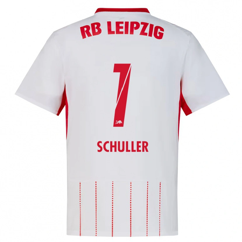 Danxen Kinderen Gina Schüller #1 Rood Wit Geel Thuisshirt Thuistenue 2026/27 T-Shirt