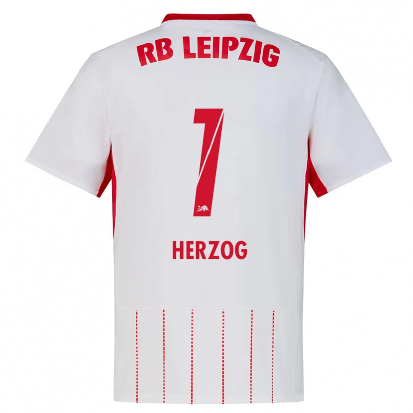 Danxen Kinderen Elvira Herzog #1 Rood Wit Geel Thuisshirt Thuistenue 2026/27 T-Shirt