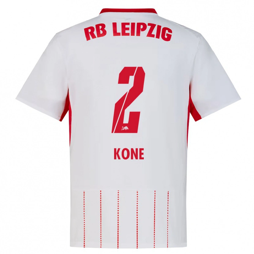Danxen Kinderen Abdoul Koné #2 Rood Wit Geel Thuisshirt Thuistenue 2026/27 T-Shirt