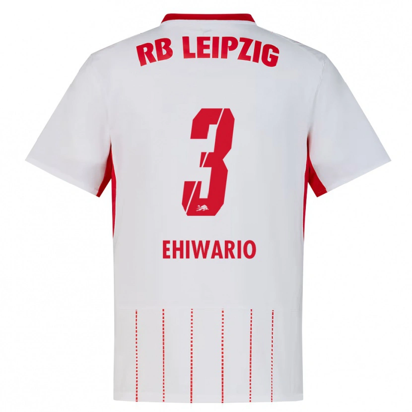 Danxen Kinderen Nwabueze Ehiwario #3 Rood Wit Geel Thuisshirt Thuistenue 2026/27 T-Shirt
